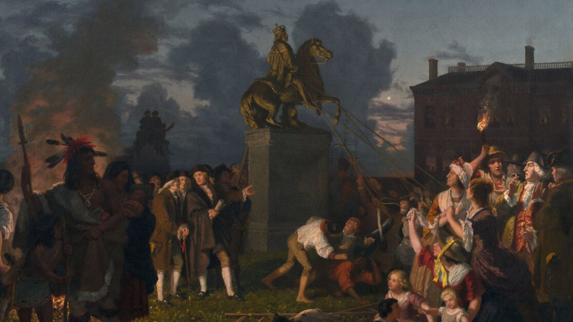The king who became musket balls